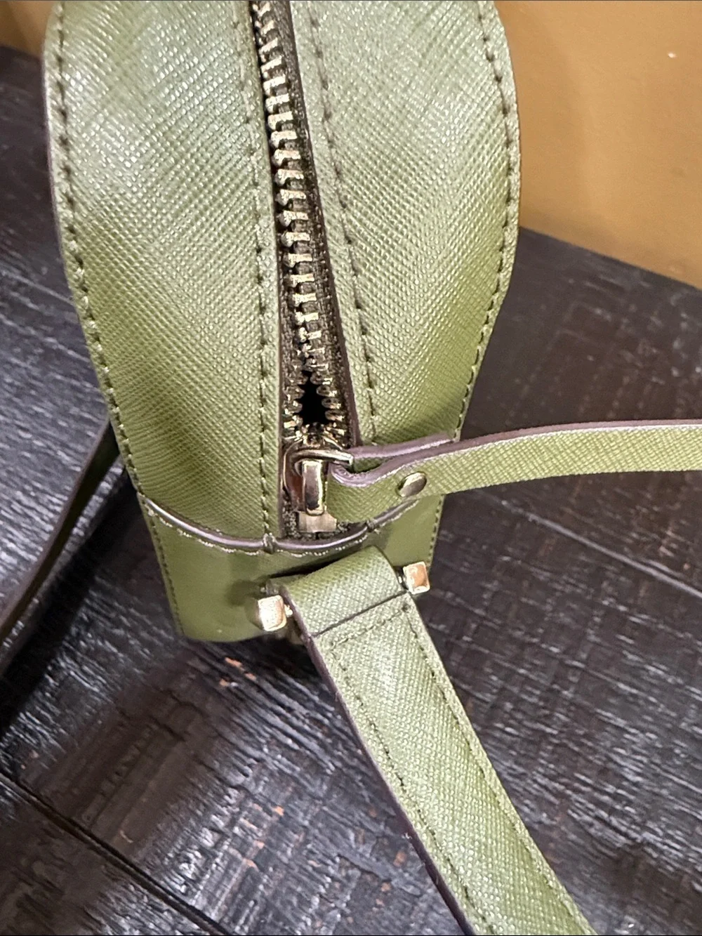 kate spade Olive Green Crossbody Camera Bag